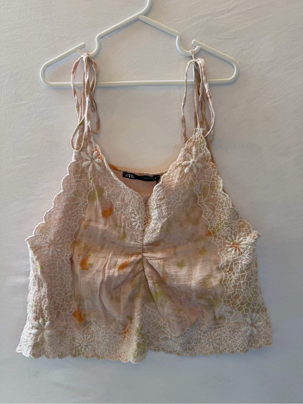 Zara cropped top